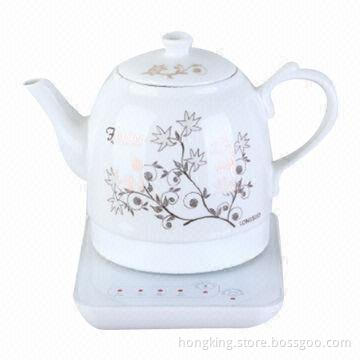 Ceramic Electric Kettle with One Touch Digital Control and 1.2L Capacity